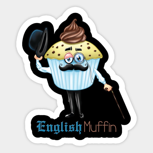 English Muffin Sticker by Pigeon585